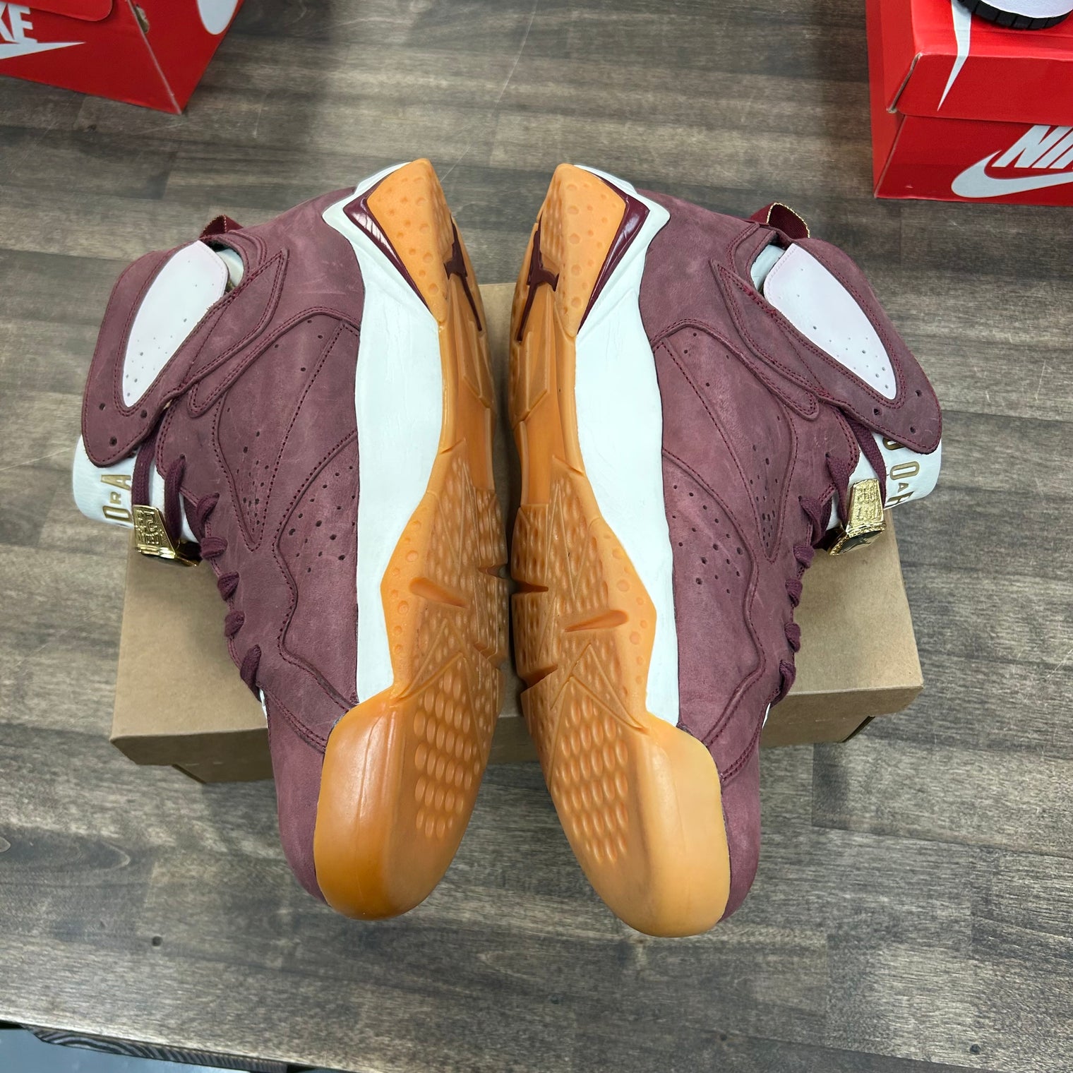 Cigar Jordan 7 Retro (USED, No Box)