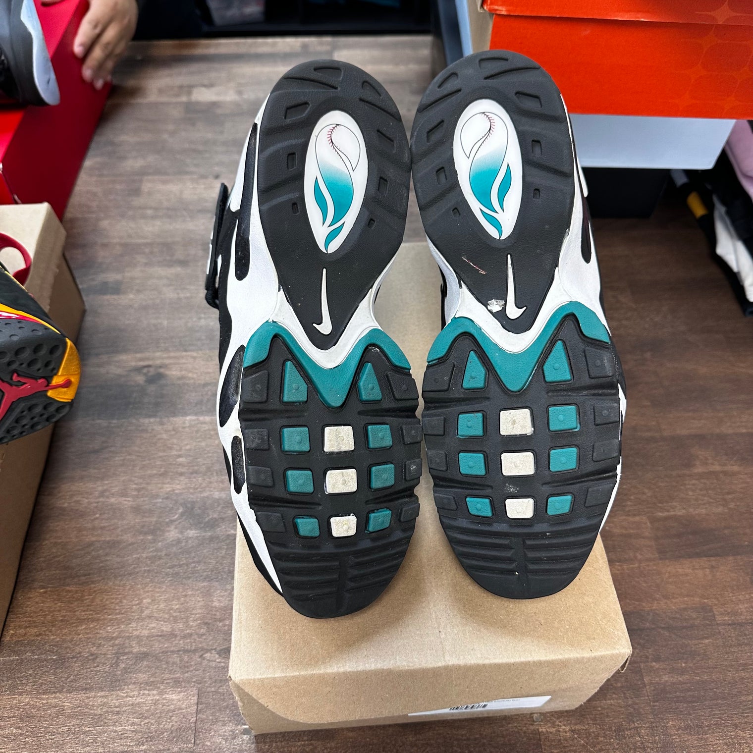 White Fresh Water Air Max Griffey (USED, No Box)