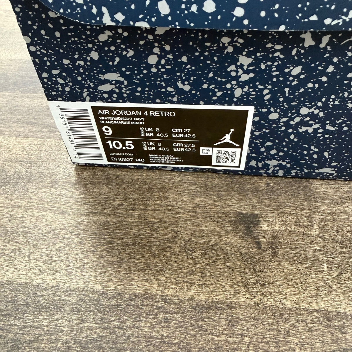 Jordan 4 Retro Midnight Navy - Image 6