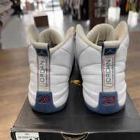 French Blue Jordan 12 (GS) (USED, Replacement Box)