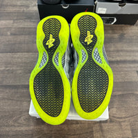 Silver Volt Camo Foamposite One (Used)