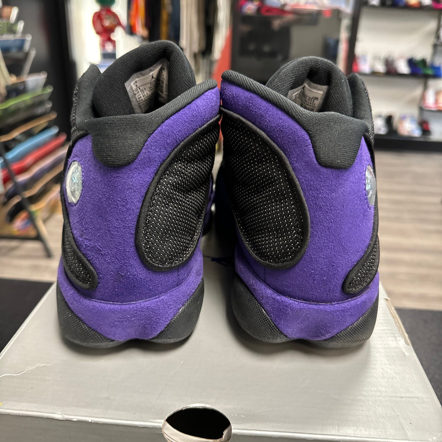 Court Purple Black Jordan 13 (USED)