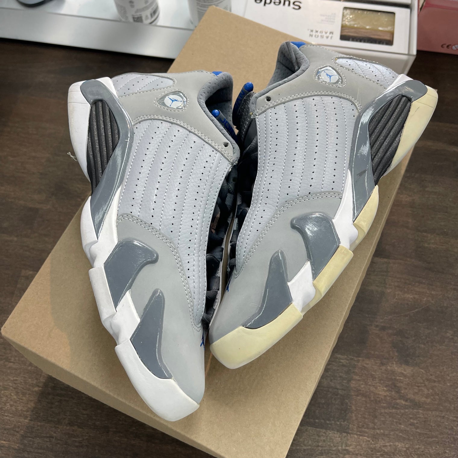 Sport Blue Jordan 14 Retro (GS) (2014) (USED, No Box)