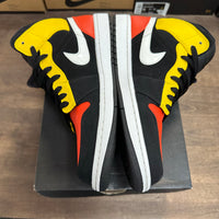 Black Amarillo Orange Jordan 1 Mid (USED)