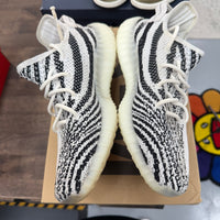 Zebra Yeezy 350 (USED, replacement box)