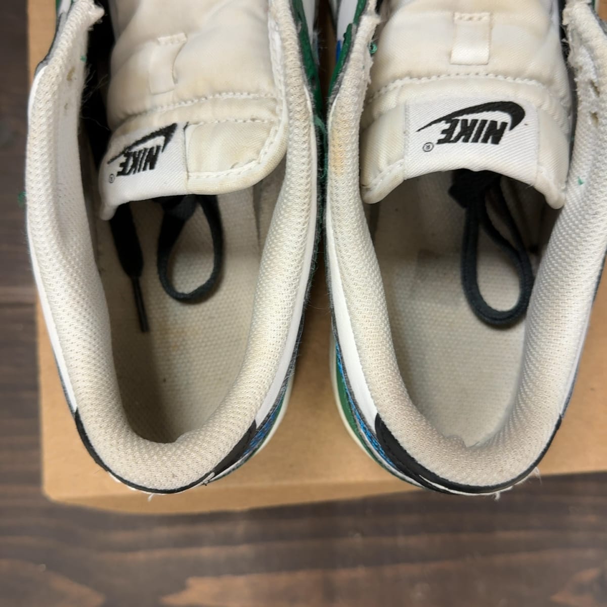 Nike Dunk Low White Malachite (GS) Size 7Y (Pre-Owned) - aux