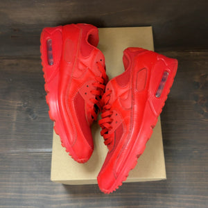 Nike Air Max 90 Triple Red (2020) Size 10.5 (Pre-Owned) - Image 2