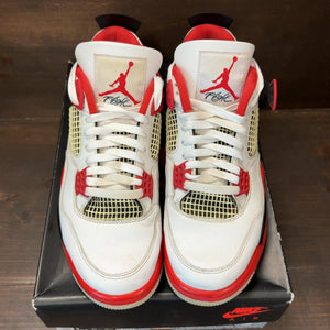 Jordan 4 Retro Fire Red (2020) Size 9 (Pre-Owned) - tag