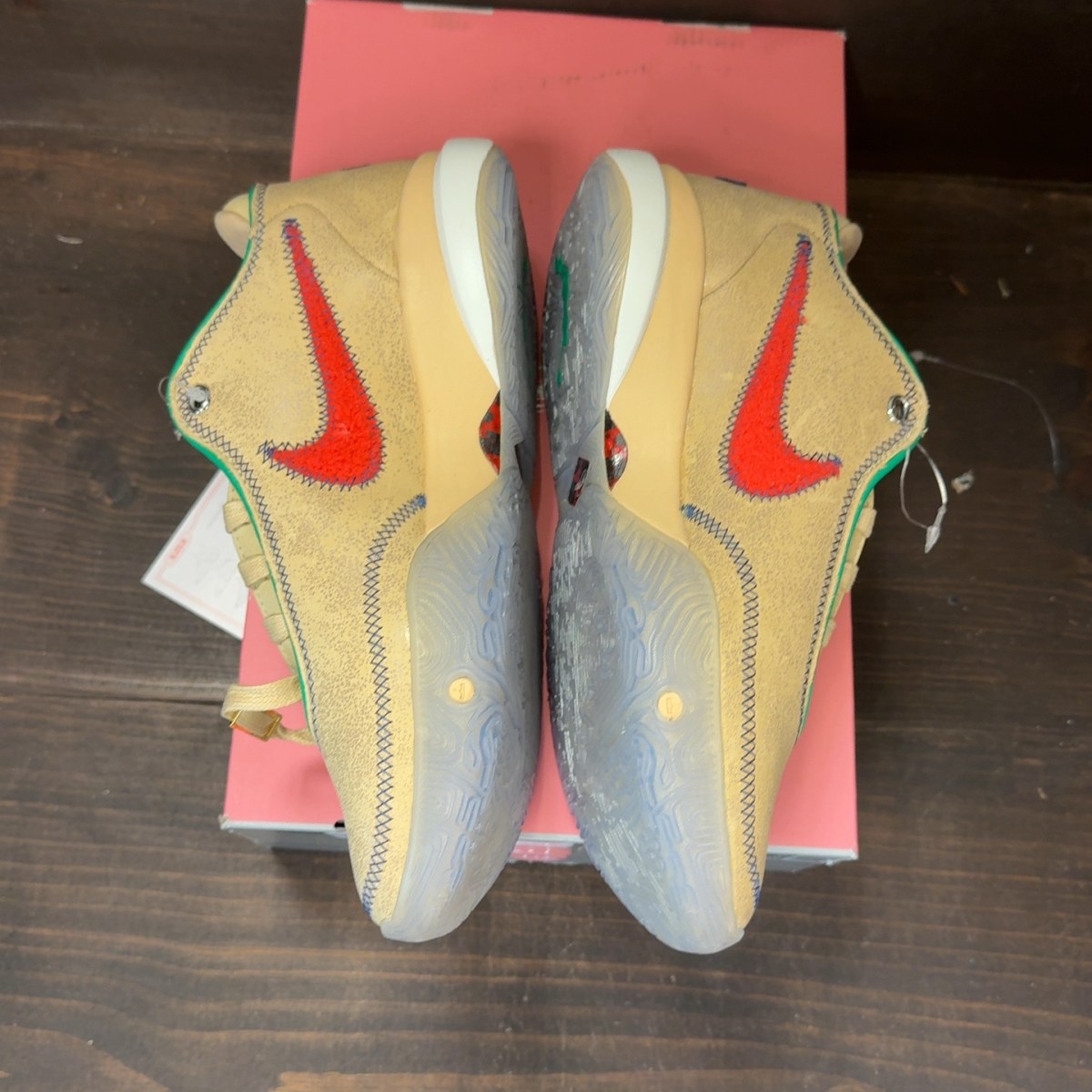 Nike LeBron 20 Four Horsemen Sesame Size 6.5 - Image 4