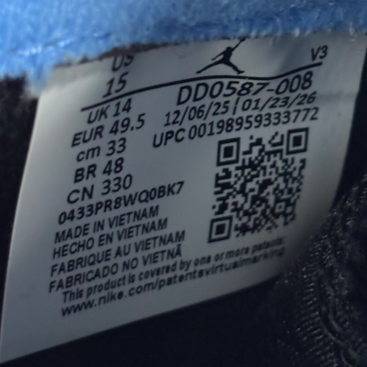 Jordan 5 Retro Black University Blue (2026) - Image 8