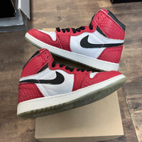 Spider-Man Origin Jordan 1 High (GS) (USED, No Box)