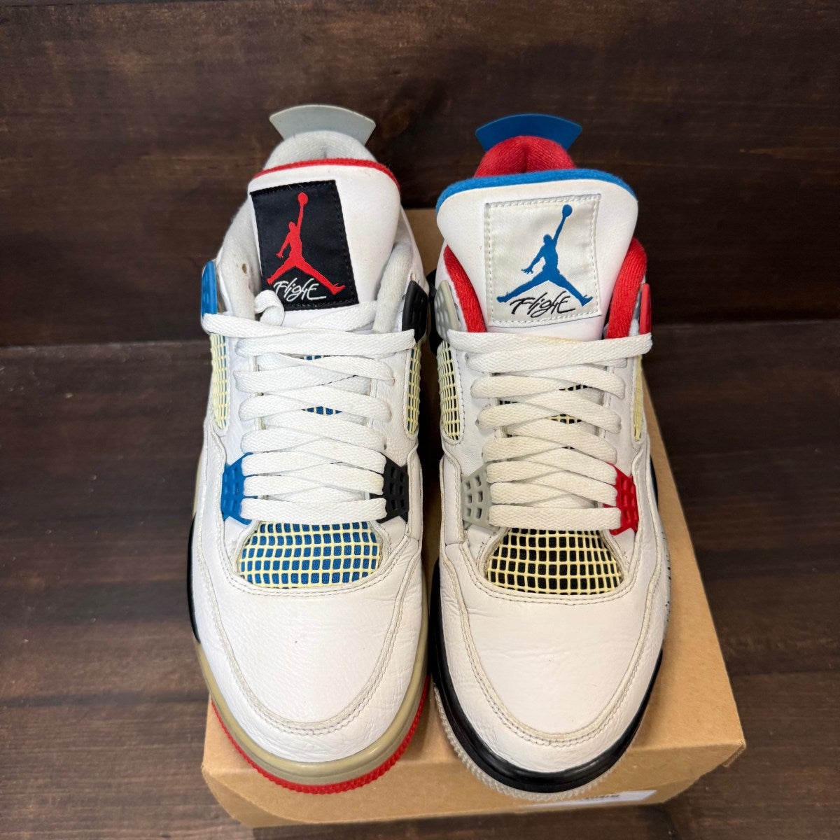 Jordan 4 Retro What The Size 9.5 (Pre-Owned) - Image 2