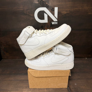 Nike Air Force 1 Mid '07 White Size 8 (Pre-Owned) - Image 1