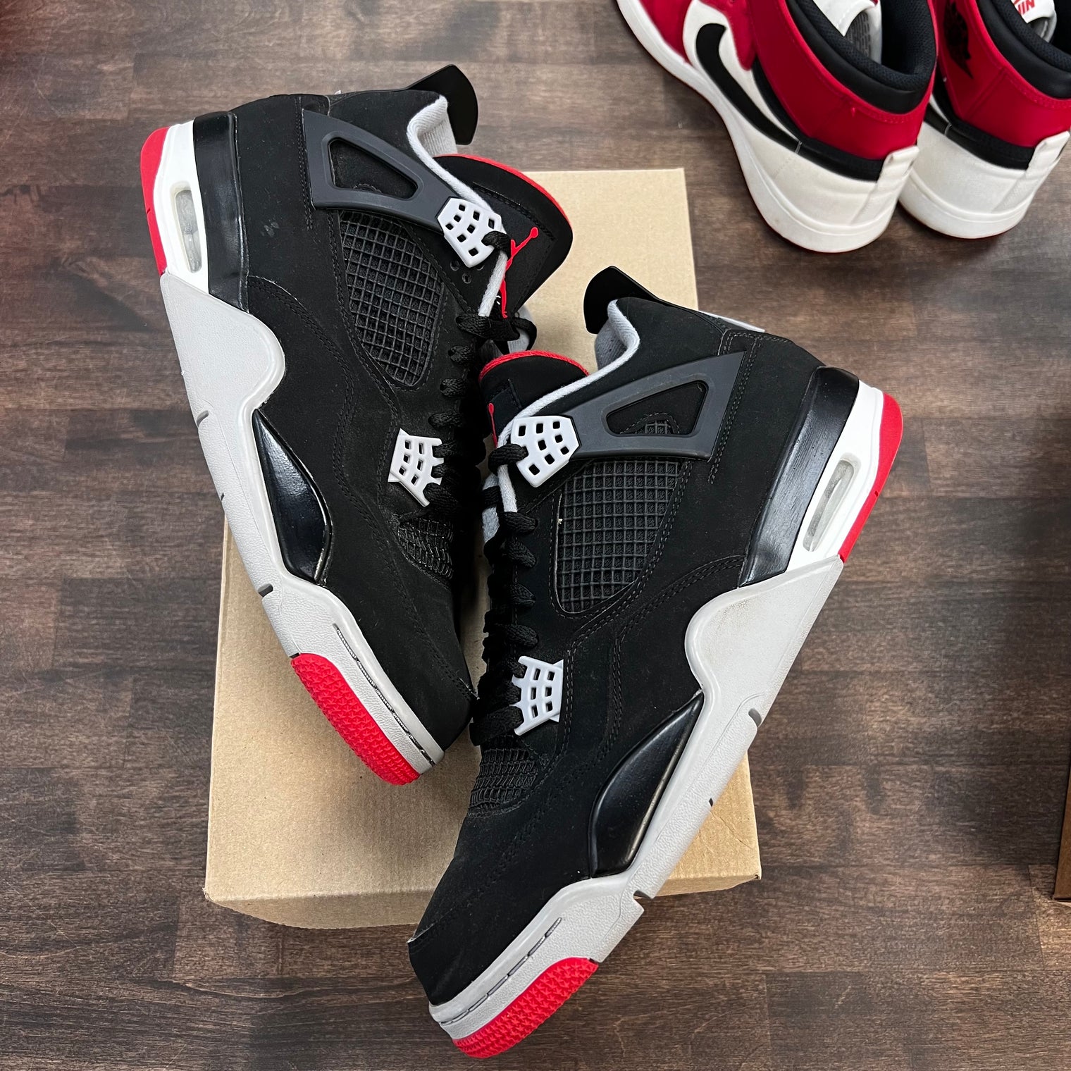 Bred Jordan 4 2019 (USED, No Box)
