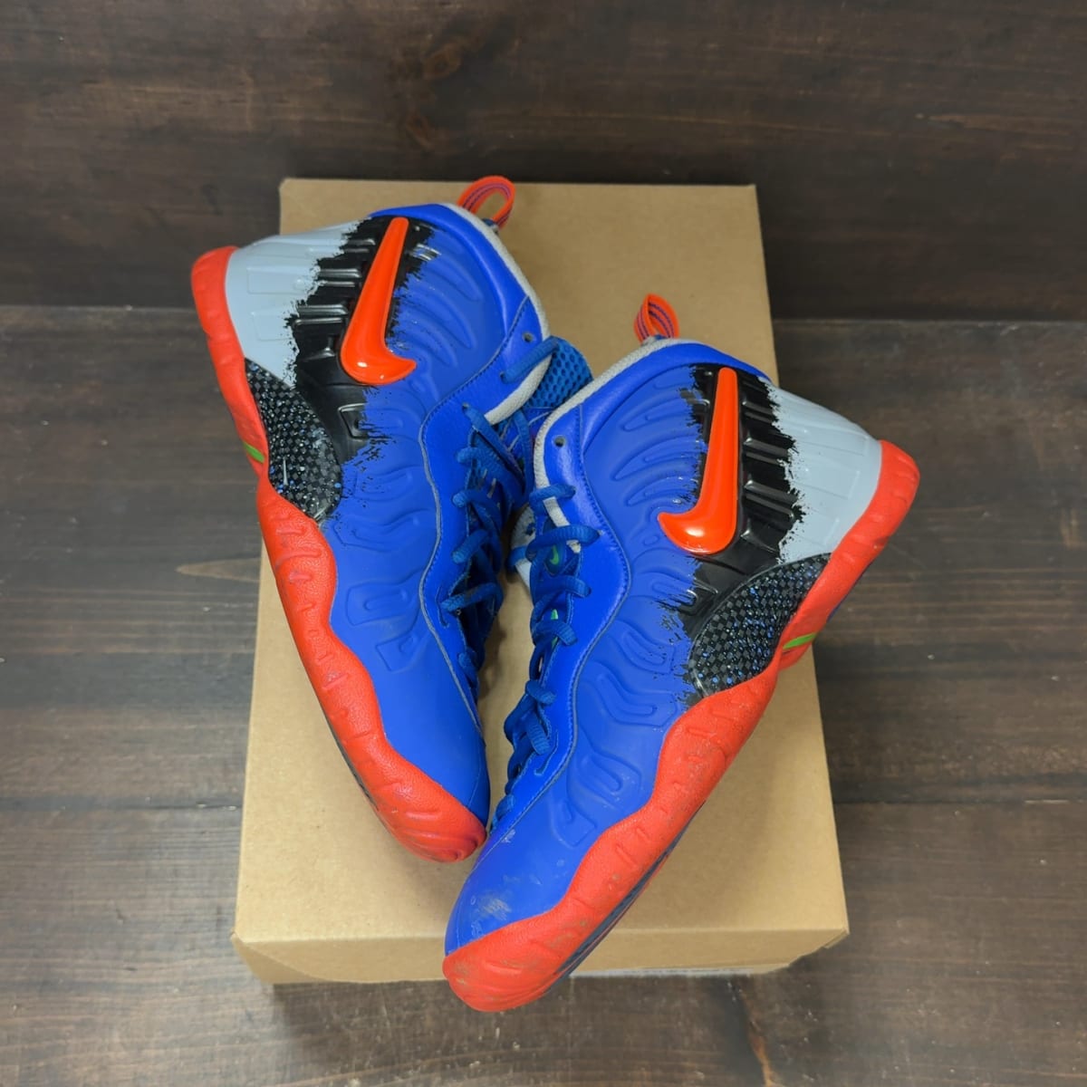 Nike Air Foamposite Pro NERF (GS) Size 6.5Y (Pre-Owned) - back