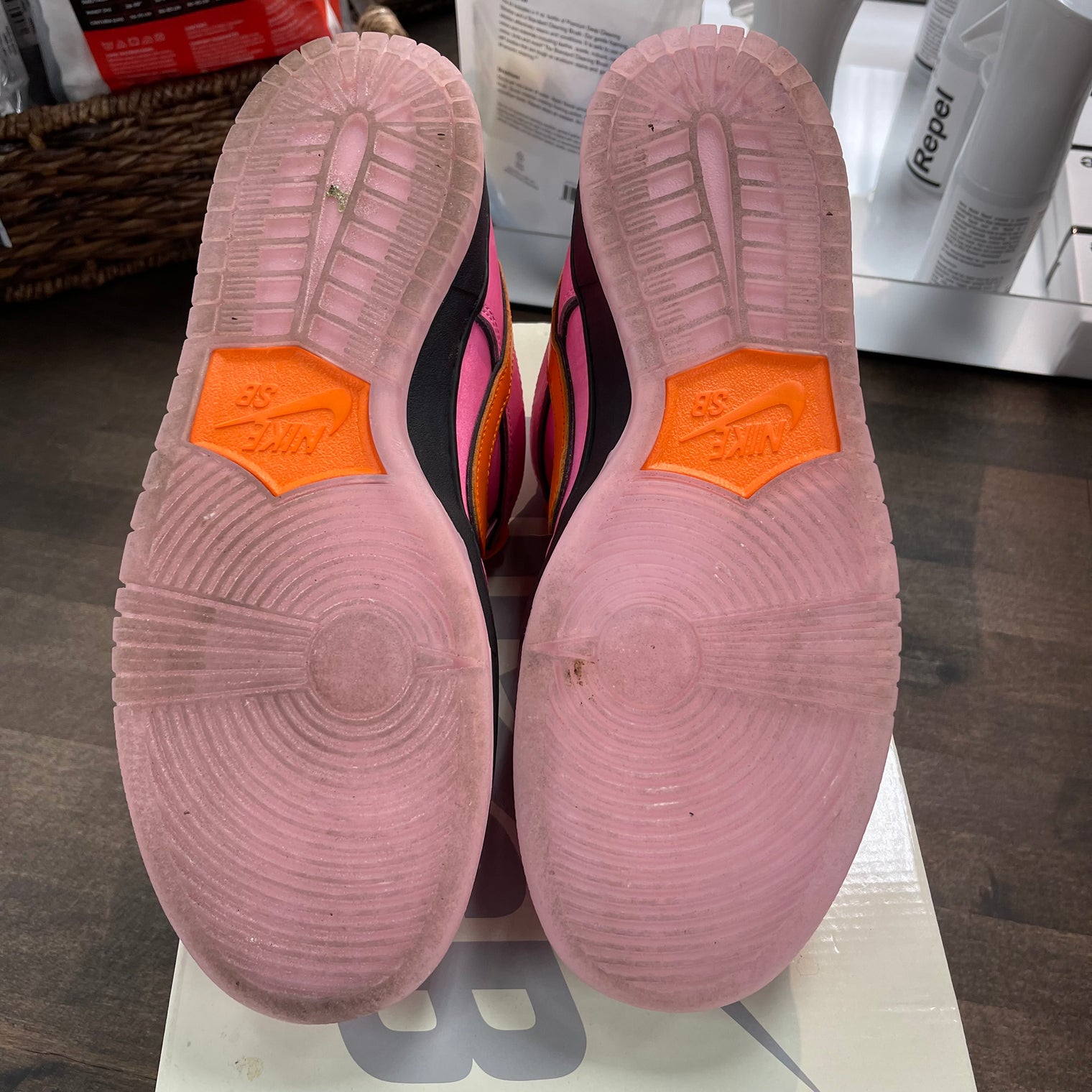 Blossom Powerpuff Girls Nike SB Dunk Low (USED)