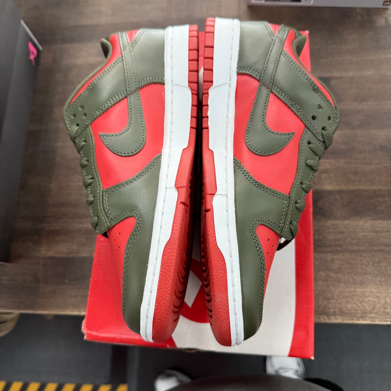 Mystic Red Cargo Dunk Low (USED)