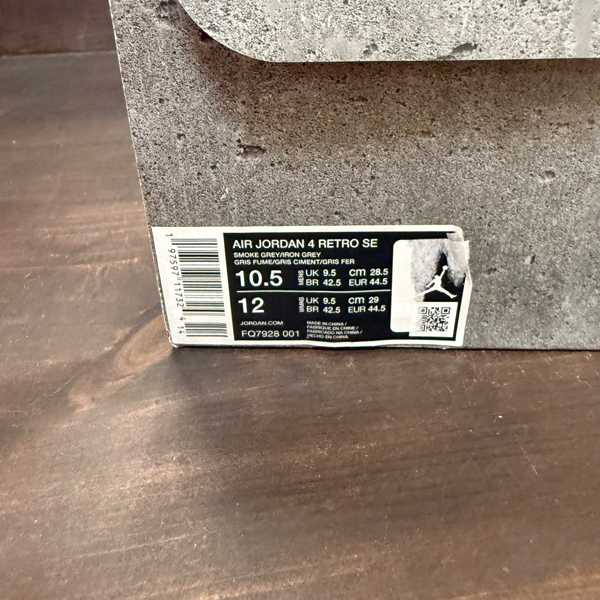 Jordan 4 Retro SE Paris Olympics Wet Cement - Image 7