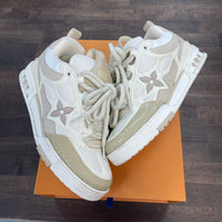 Louis Vuitton Beige Skate Sneaker Shoe (USED)