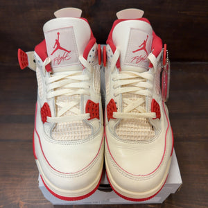 Jordan 4 Retro Valentine's Day Sierra Red (Women's) Size 10W (Pre-Owned) - Image 3