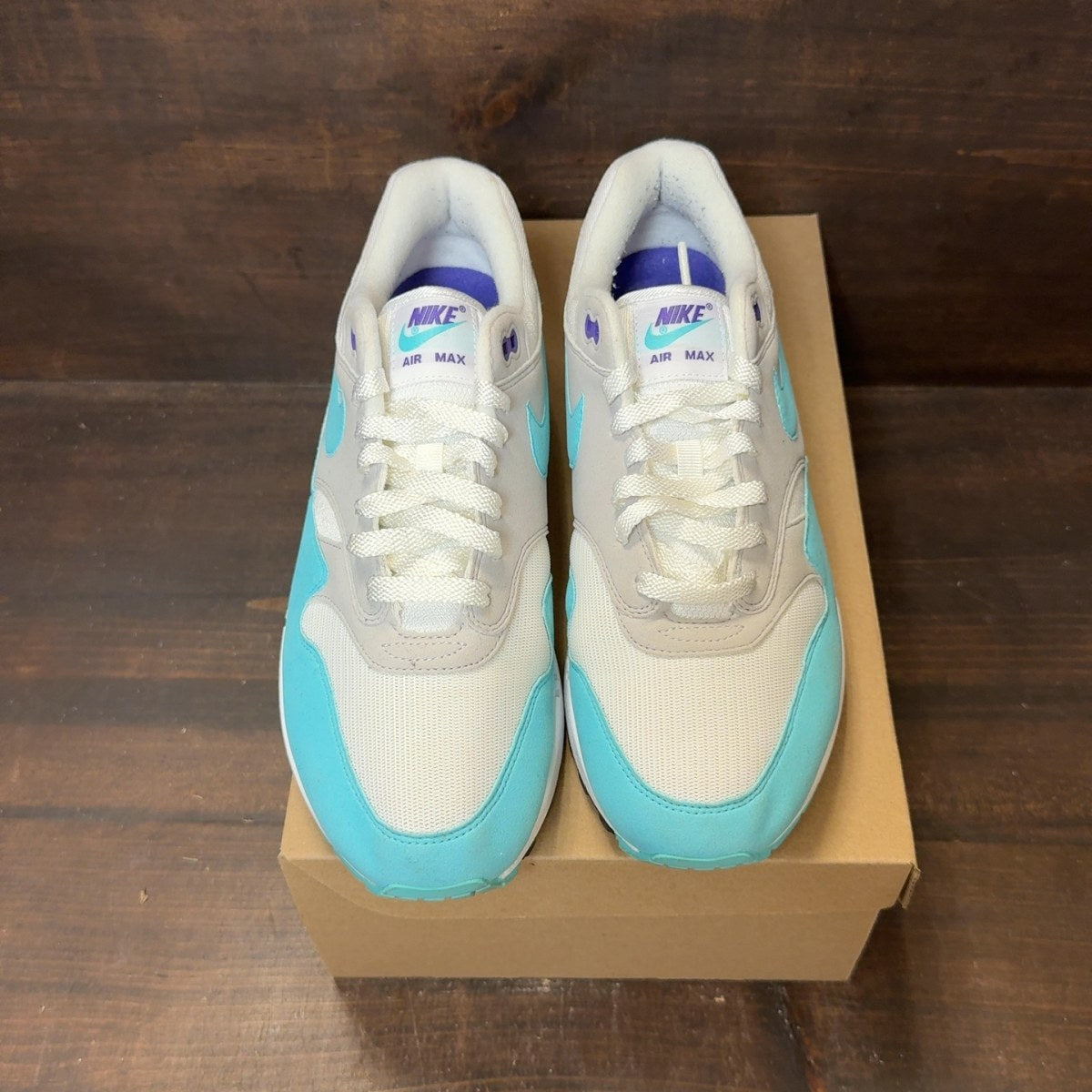 Nike Air Max 1 Anniversary Aqua Size 10 (Pre-Owned) - Image 3