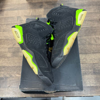 Electric Green Jordan 6 (GS) (USED)