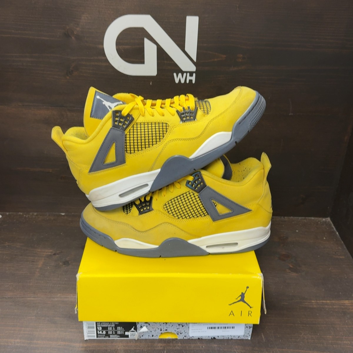 Jordan 4 Retro Lightning (2021) - Image 1