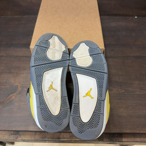 Jordan 4 Retro Lightning (2021) (GS) Size 5.5Y (Pre-Owned) - Image 7