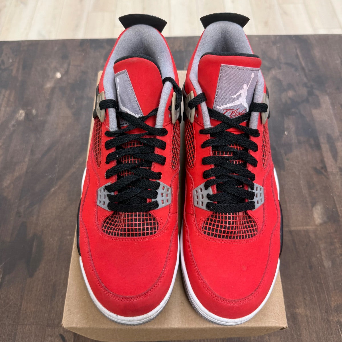 Jordan 4 Retro Toro Bravo Size 11.5 (Pre-Owned) - Image 2