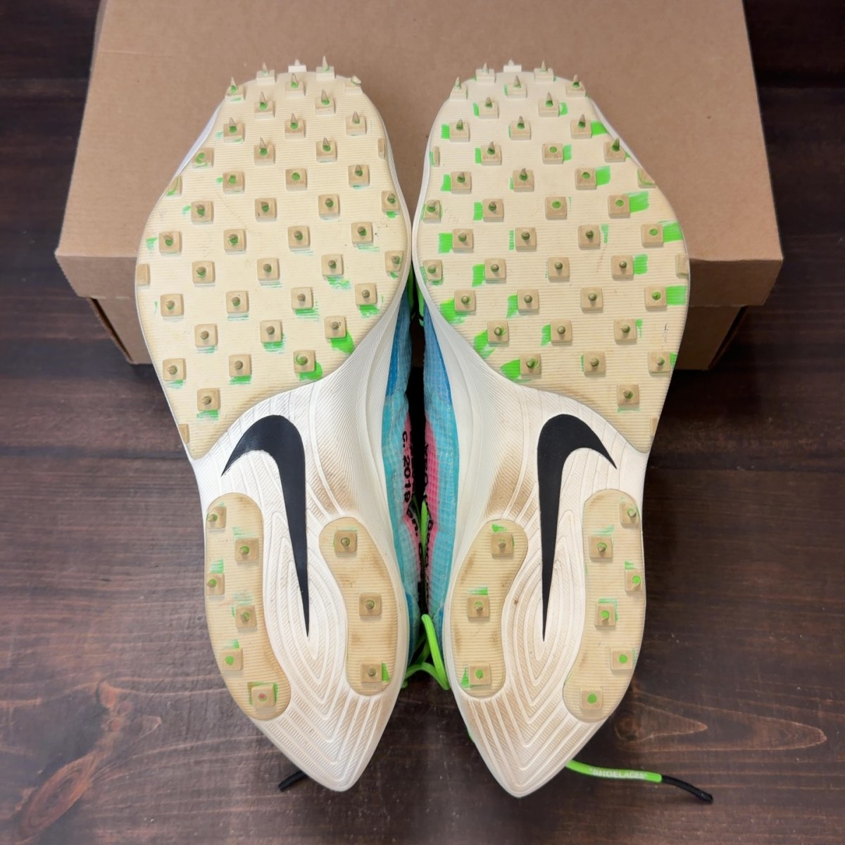 Nike Vapor Street Off-White Polarized Blue (Women's) Size 13.5W (Pre-Owned) - Image 6
