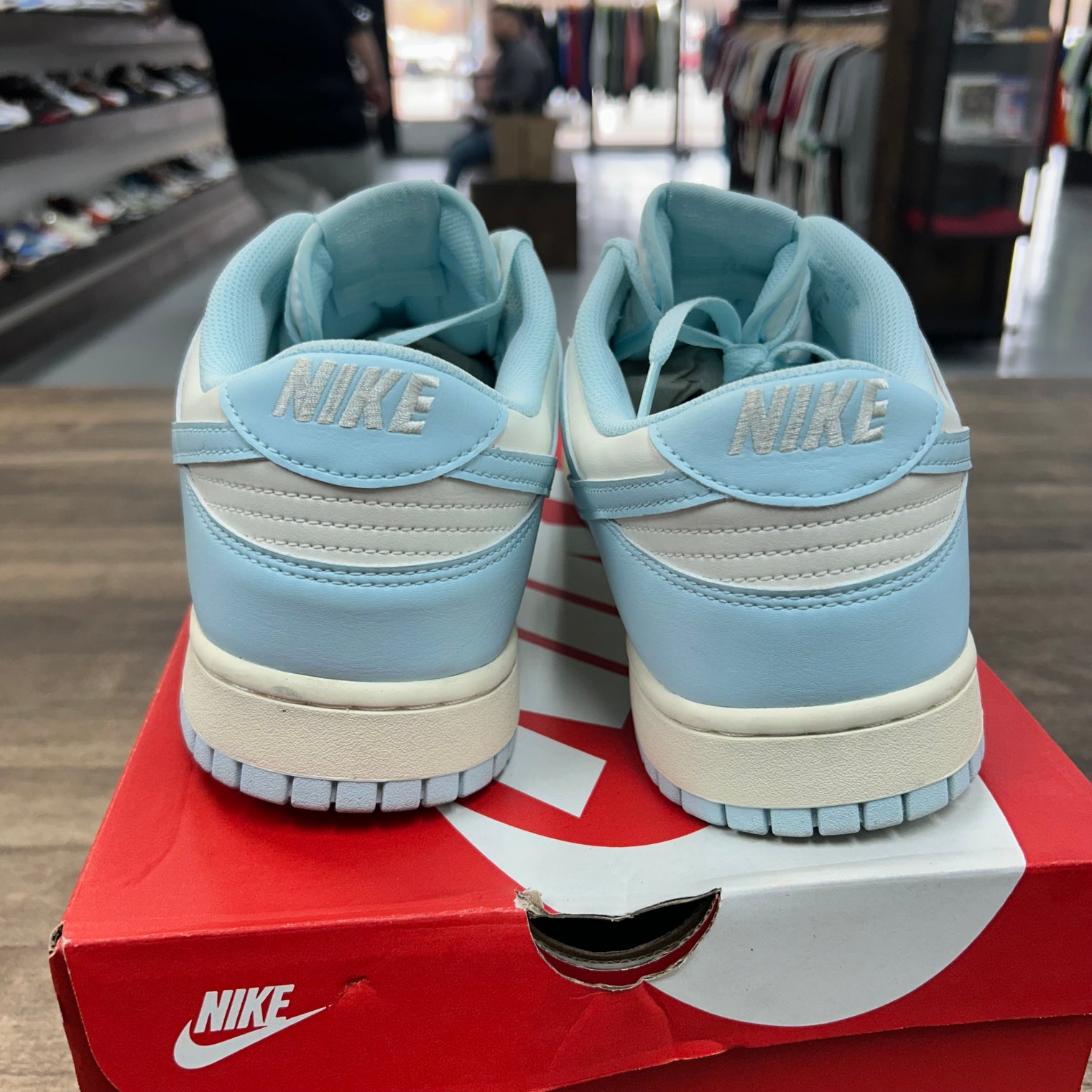 Arctic Blue Nike Dunk Low (USED, No Box)