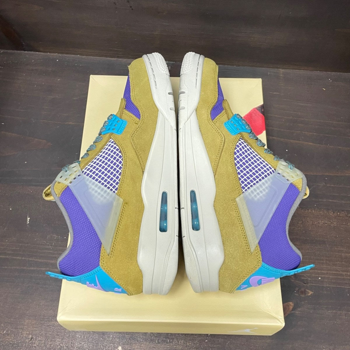 Jordan 4 Retro SP 30th Anniversary Union Desert Moss - Image 6