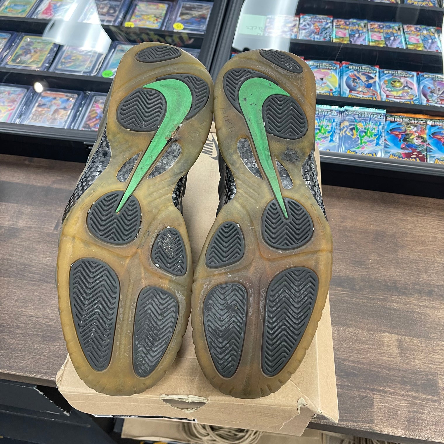 Gym Green Nike Foamposite (USED)