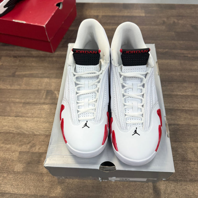 Rip Hamilton Candy Cane Jordan 14 Retro (Tried On)