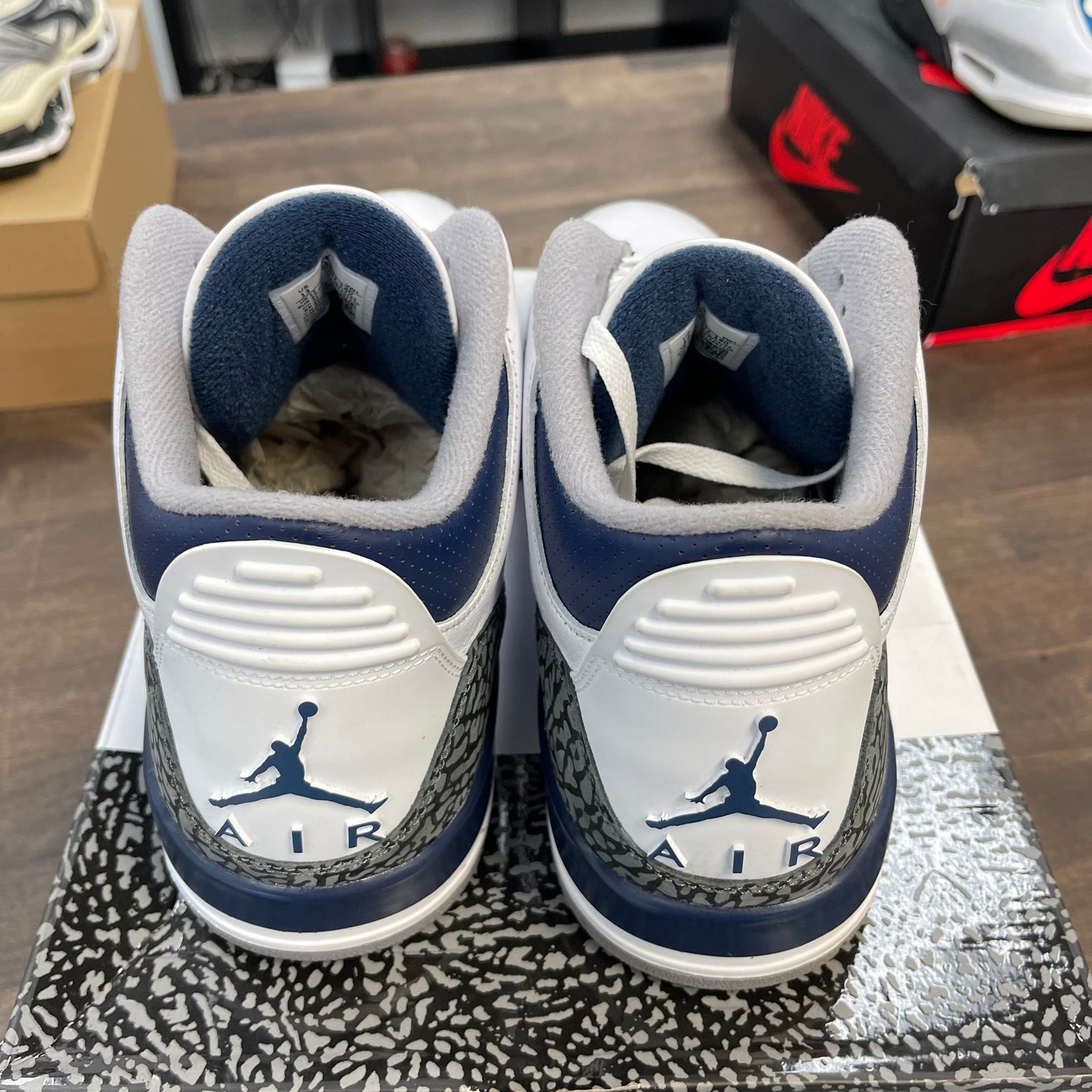 Midnight Navy Jordan 3 (USED)