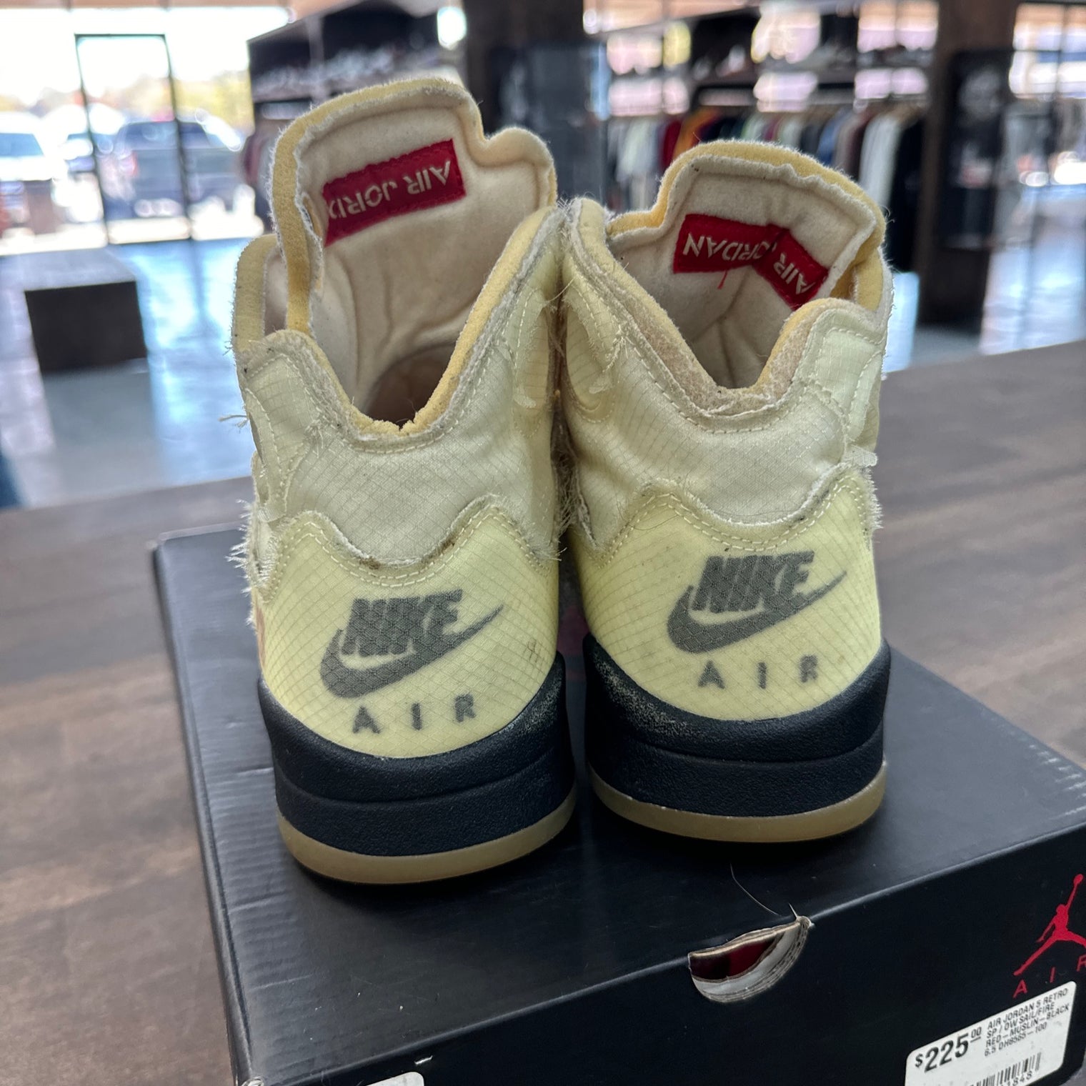 Sail Off-White Jordan 5 (USED)