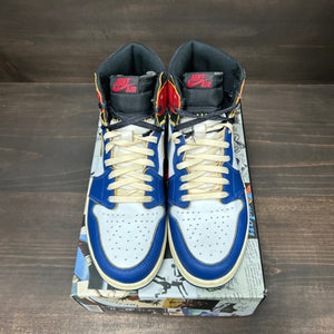 Jordan 1 Retro High Union Los Angeles Storm Blue Size 11 (Pre-Owned) - Image 3