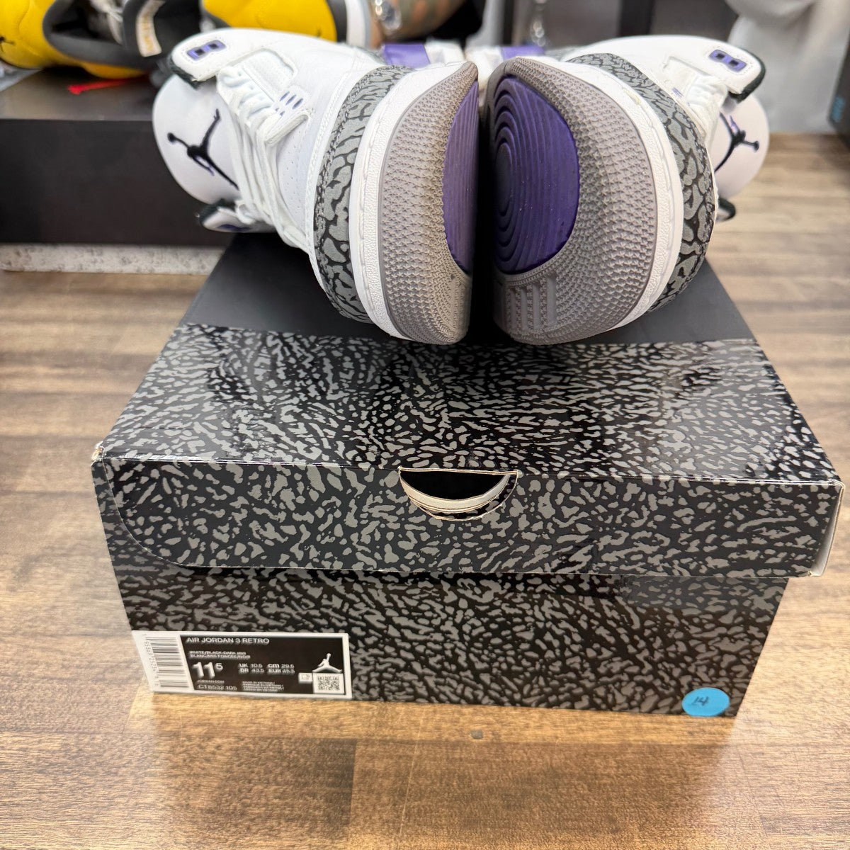 Jordan 3 Retro Dark Iris - Image 6