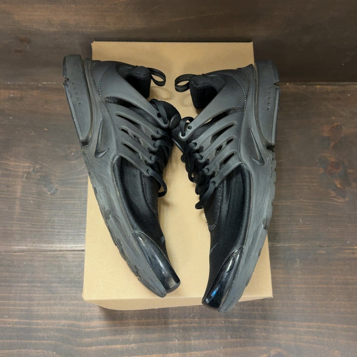 Nike Air Presto Triple Black Shiny Toe Size 11 (Pre-Owned) - back