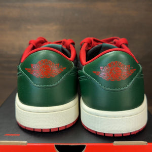 Jordan 1 Retro Low OG Gorge Green Varsity Red (Women's) - Image 4