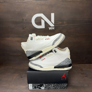 Jordan 3 Retro White Cement Reimagined (GS) Size 4.5Y (Pre-Owned)
