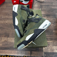 Craft Olive Jordan 4 Retro (USED)
