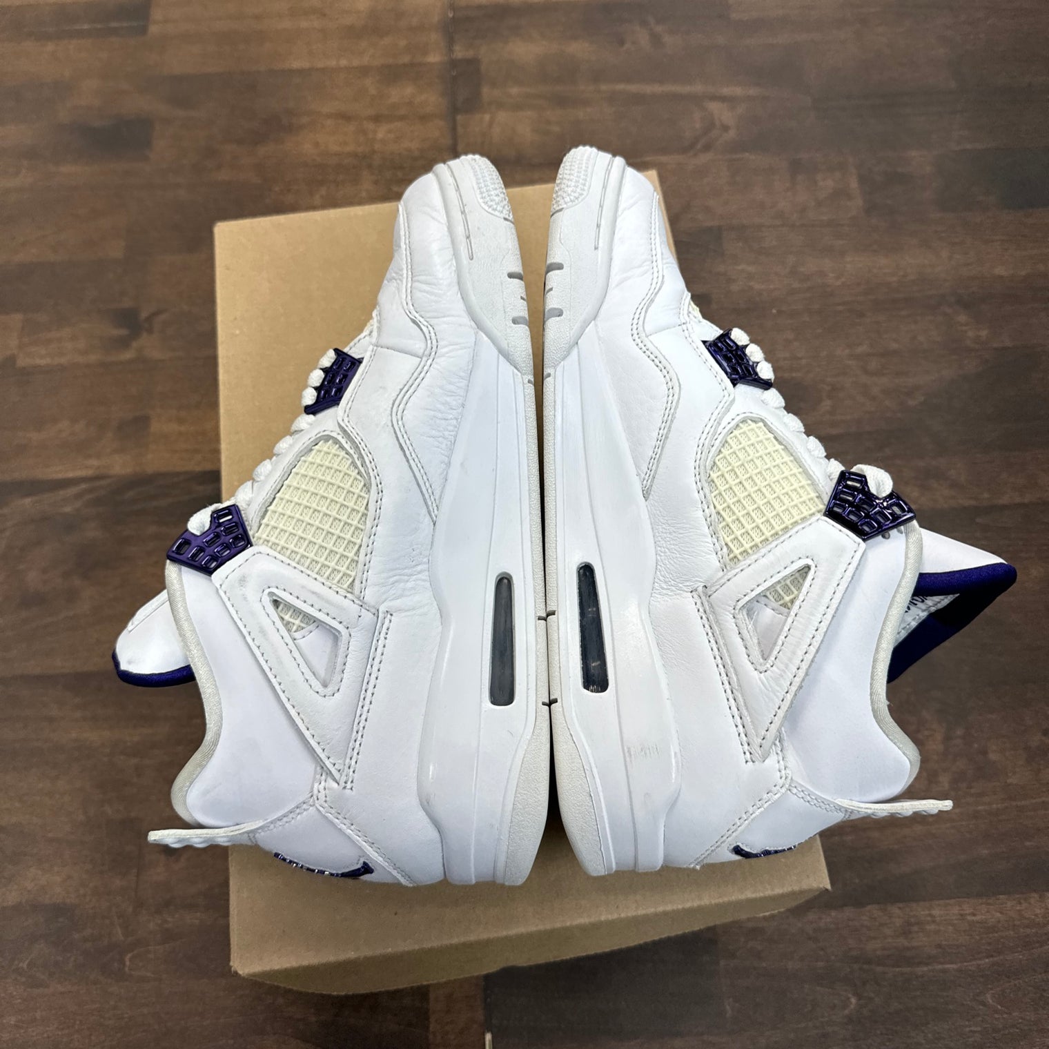 Metallic Purple Jordan 4 (USED, NO BOX)