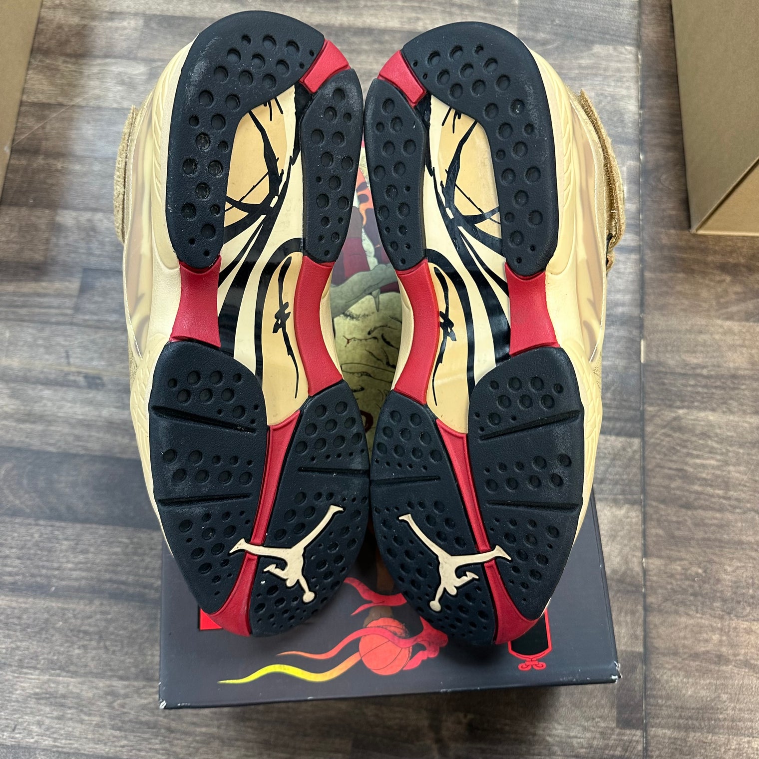 Rui Hachimura Black Samurai Jordan 8 Retro (USED)