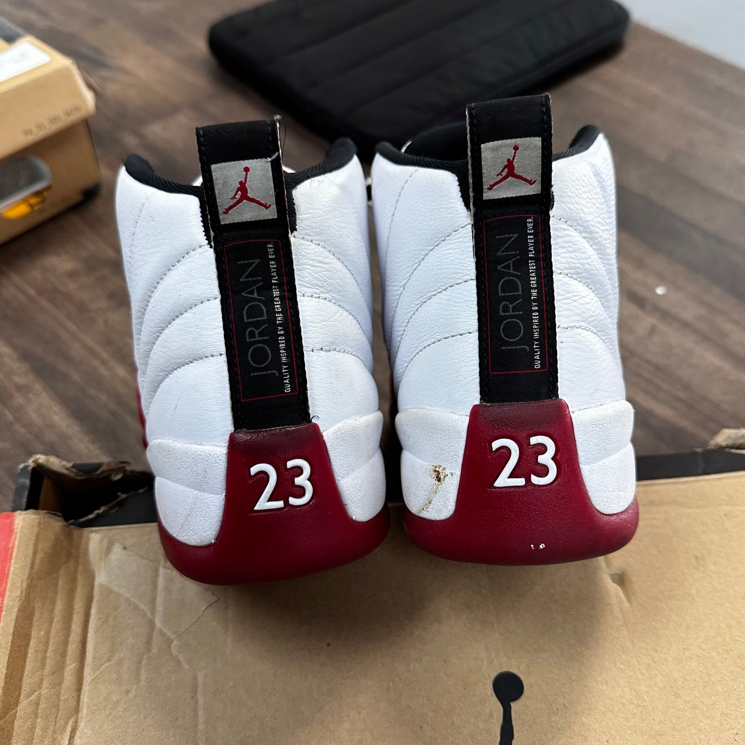 Cherry Jordan 12 (USED,No Box)