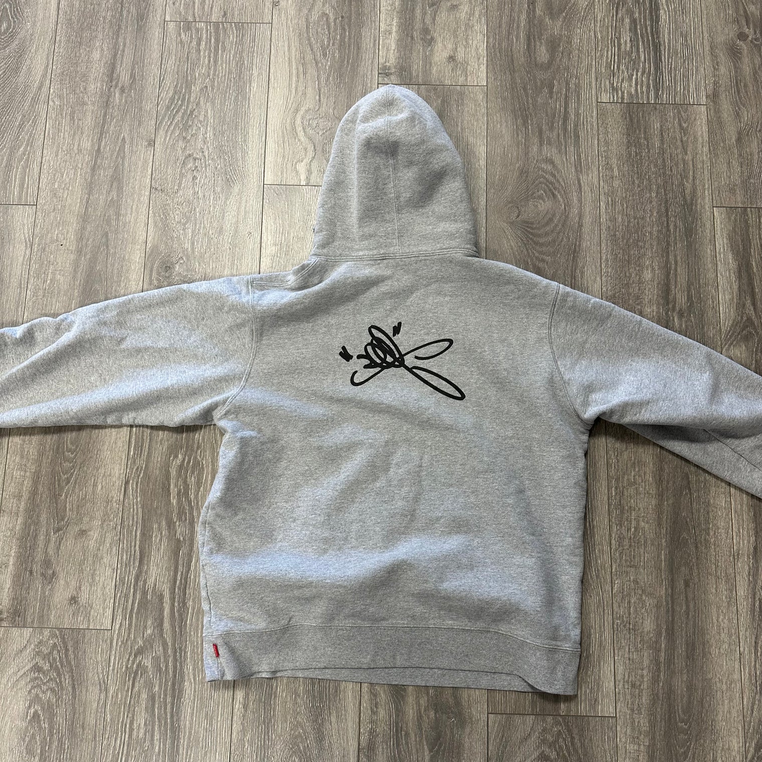 Supreme Lee Hoodie Gray (Used)