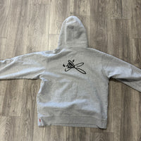 Supreme Lee Hoodie Gray (Used)