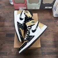 Gold Toe Jordan 1 High (USED,NO BOX)