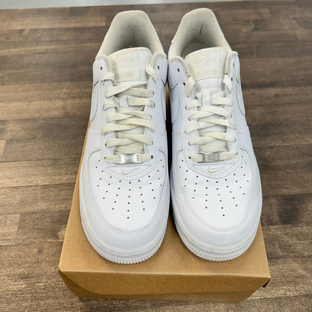Supreme Air Force 1 Triple White (USED, No Box)