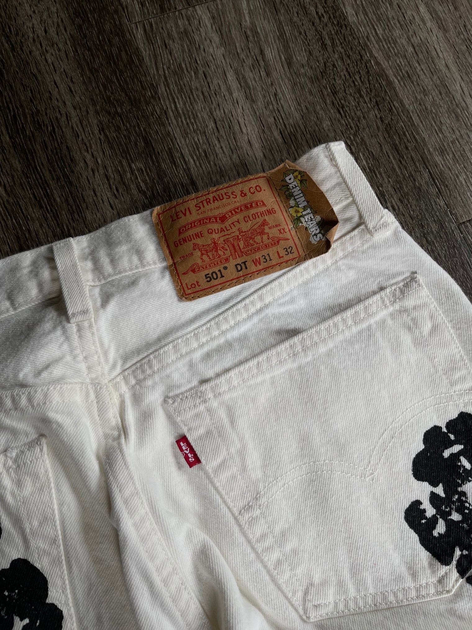 Denim Tears Jeans White (USED)